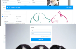 Software Clinica Veterinária, Petshop e Agropecuária v3